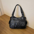 Women's Large Capacity Crossbody Bag - Premium Leather Underarm Purse for Commuter, Travel & Work, Adjustable Strap & Anti-Theft Design
